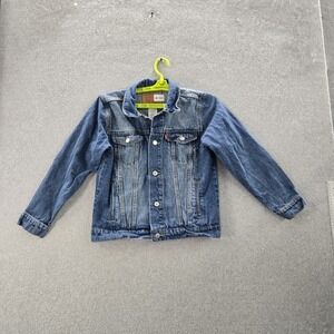 Levi's Boy Jacket M Blue Denim Jacket Trucker